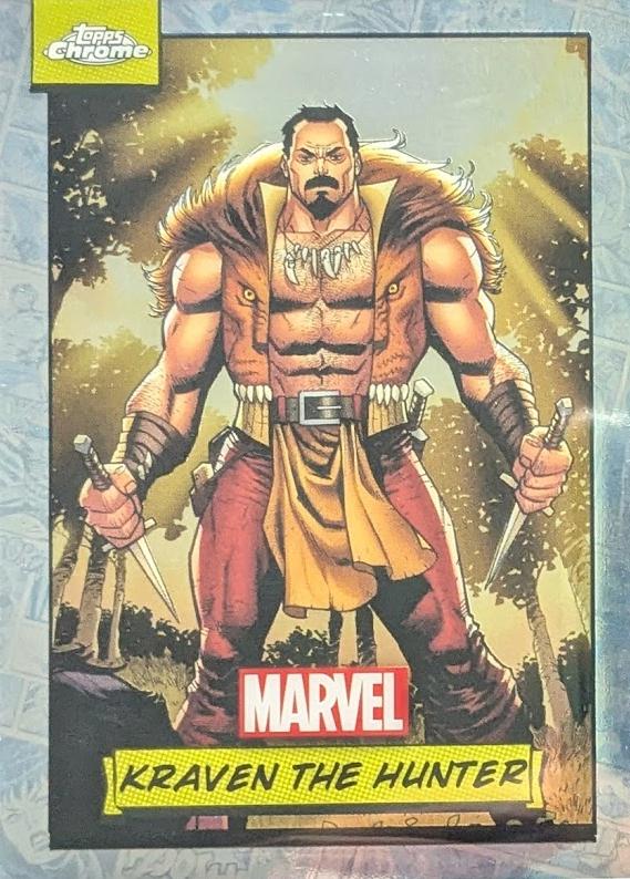 2024 Topps Chrome Kraven The Hunter #136 card