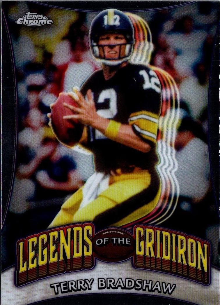 2024 Topps Chrome Legends of the Gridiron Terry Bradshaw #LOG-19 card