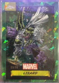 2024 Topps Chrome Lizard [Green Sapphire] #128 card