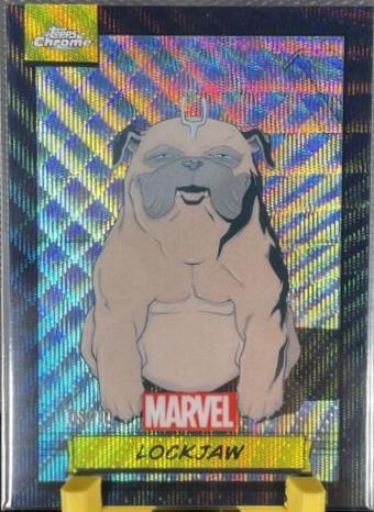 2024 Topps Chrome Lockjaw [Black Wave] #133 card