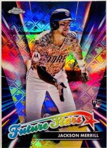 2024 Topps Chrome Logofractor Future Stars Jackson Merrill #FSLE-12 card
