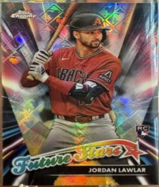 2024 Topps Chrome Logofractor Future Stars Jordan Lawlar #FSLE-6 card
