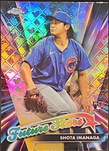 2024 Topps Chrome Logofractor Future Stars Shota Imanaga #FSLE-15 card