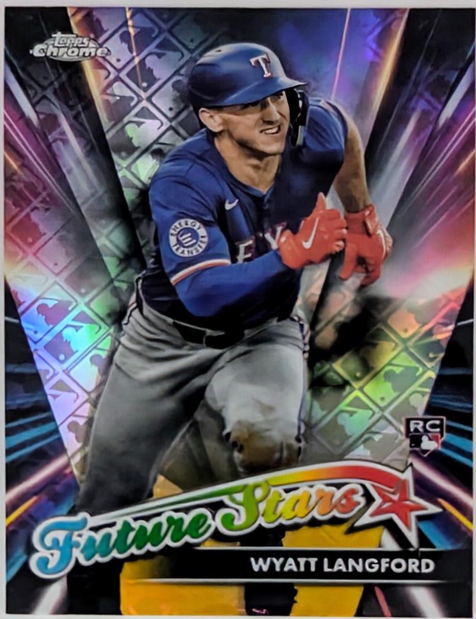 2024 Topps Chrome Logofractor Future Stars Wyatt Langford #FSLE-13 card