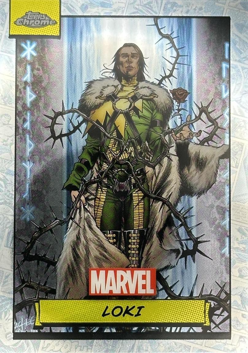 2024 Topps Chrome Loki #65 card