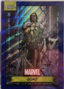 2024 Topps Chrome Loki [Blue Wave] #65 card