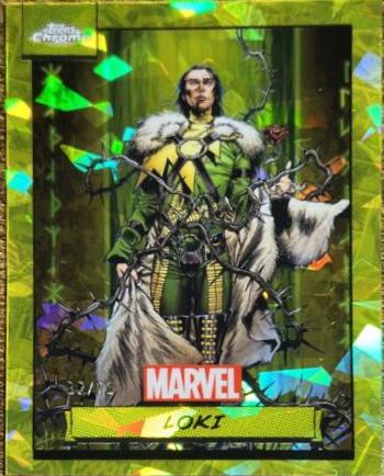 2024 Topps Chrome Loki [Yellow Sapphire] #65 card
