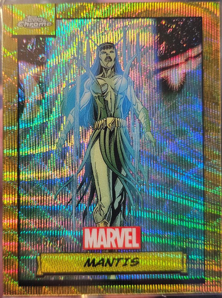 2024 Topps Chrome Mantis [Gold Wave] #114 card