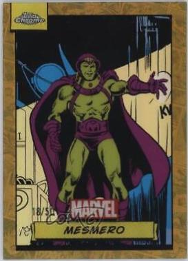 2024 Topps Chrome Mesmero [Gold Refractor] #129 card