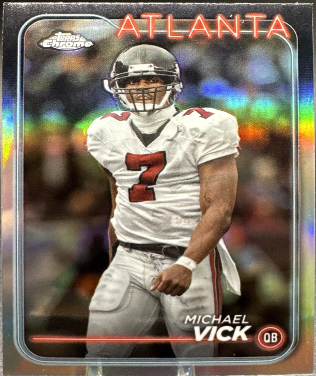 2024 Topps Chrome Michael Vick [Refractor] #2 card