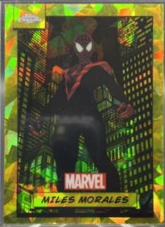 2024 Topps Chrome Miles Morales [Refractor] #81 card