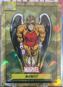 2024 Topps Chrome Mimic [Gold Sapphire] #147 card