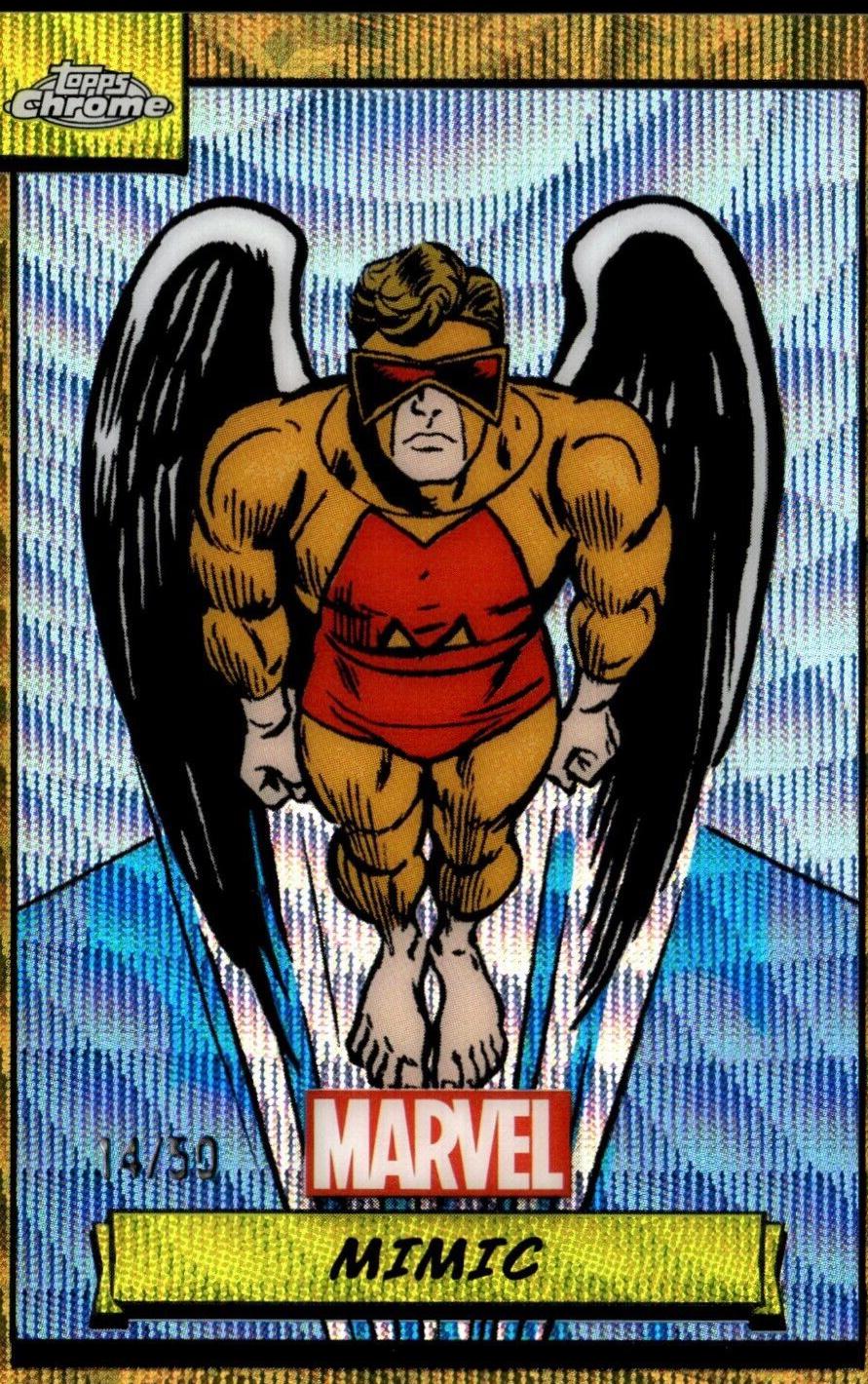 2024 Topps Chrome Mimic [Gold Wave] #147 card