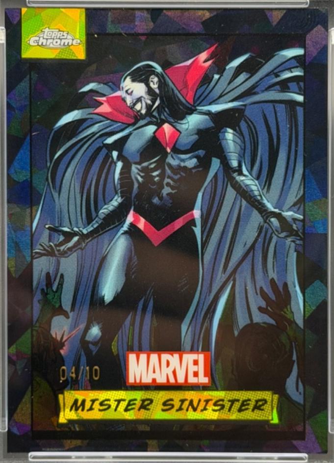 2024 Topps Chrome Mister Sinister [Black Sapphire] #68 card
