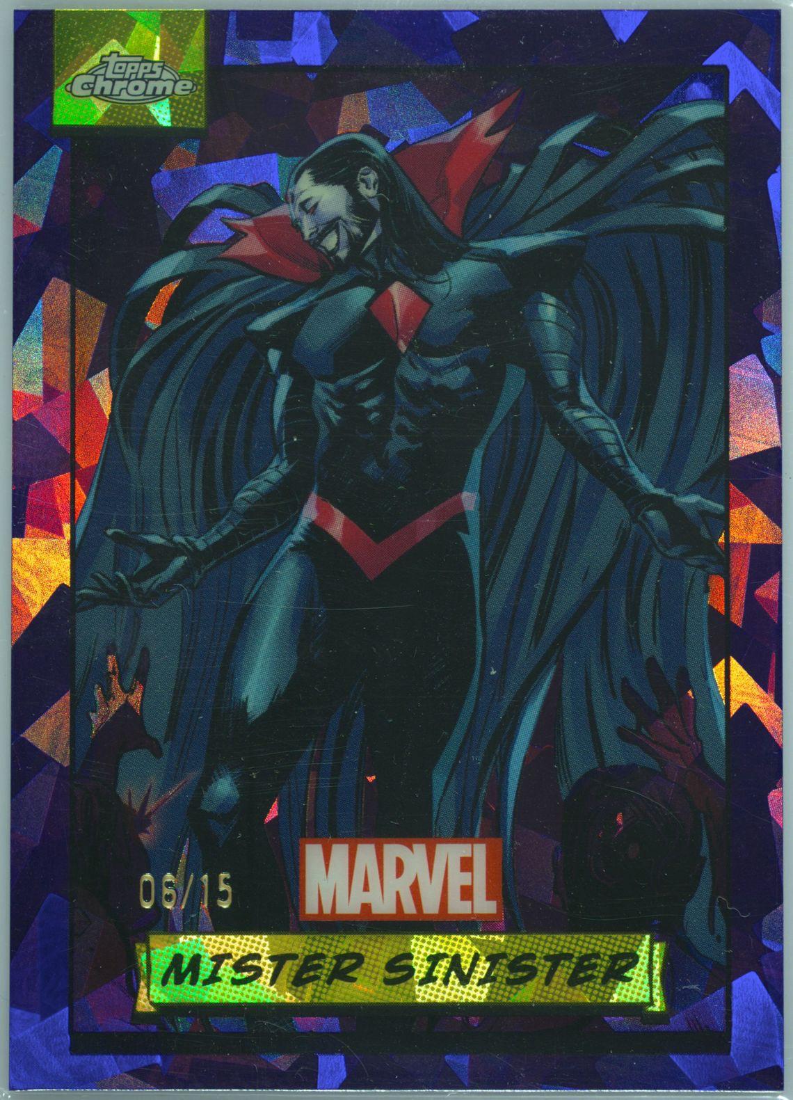 2024 Topps Chrome Mister Sinister [Purple Sapphire] #68 card