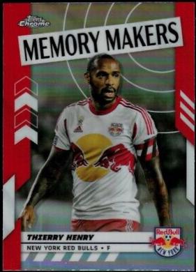 2024 Topps Chrome MLS Memory Makers Thierry Henry #MM-6 card