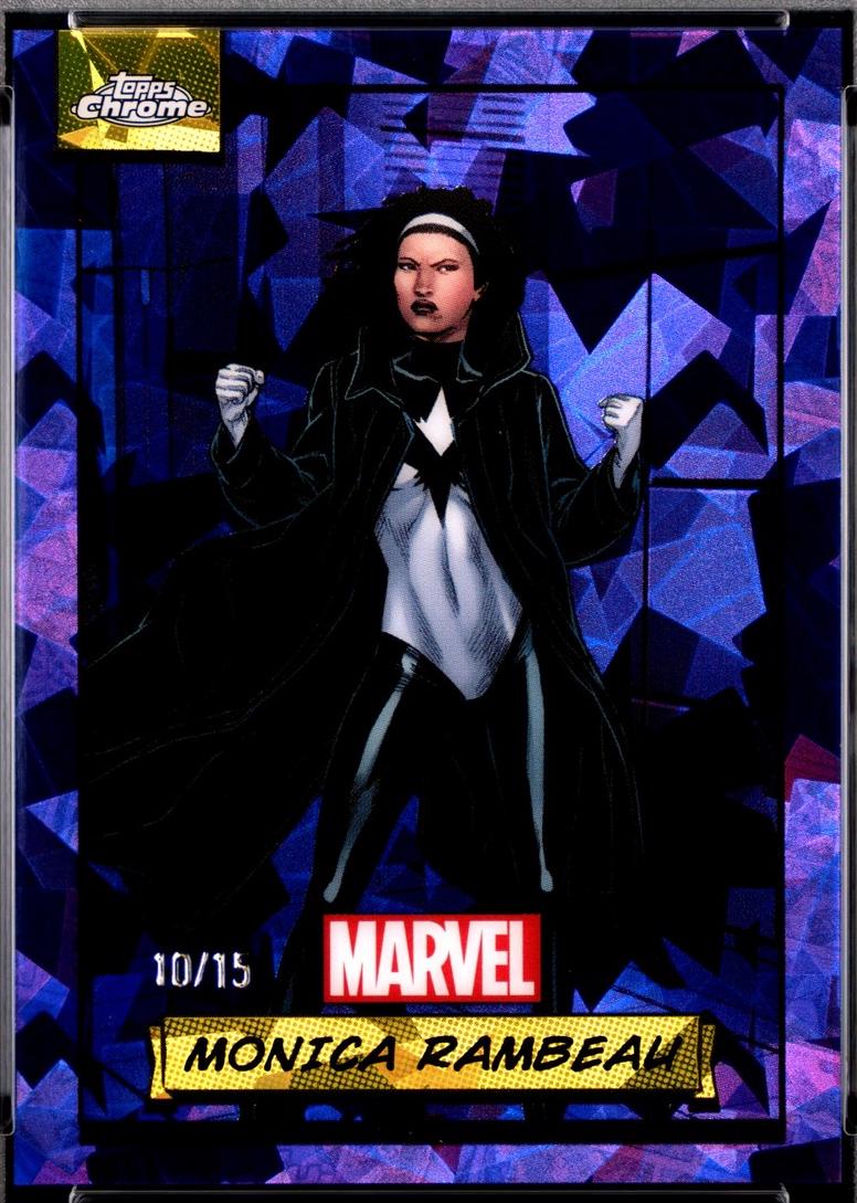 2024 Topps Chrome Monica Rambeau [Purple Sapphire] #145 card