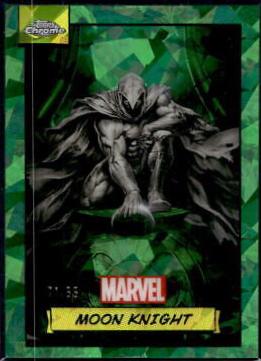 2024 Topps Chrome Moon Knight [Green Sapphire] #31 card