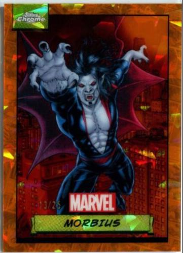 2024 Topps Chrome Morbius [Orange Sapphire] #106 card