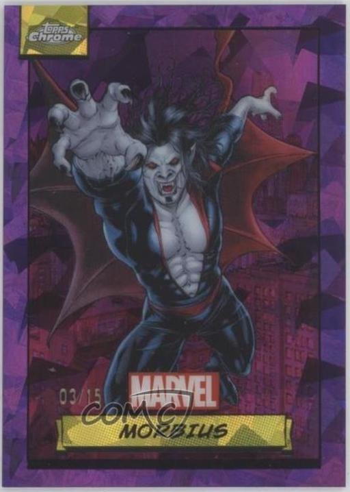 2024 Topps Chrome Morbius [Purple Sapphire] #106 card