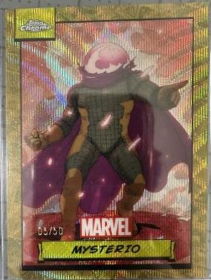 2024 Topps Chrome Mysterio [Gold Wave] #17 card