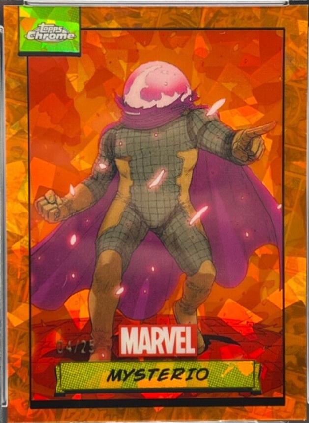 2024 Topps Chrome Mysterio [Orange Sapphire] #17 card
