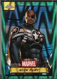 2024 Topps Chrome Nick Fury [Green Gamma Ray Wave] #98 card