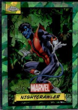 2024 Topps Chrome Nightcrawler [Green Sapphire] #83 card