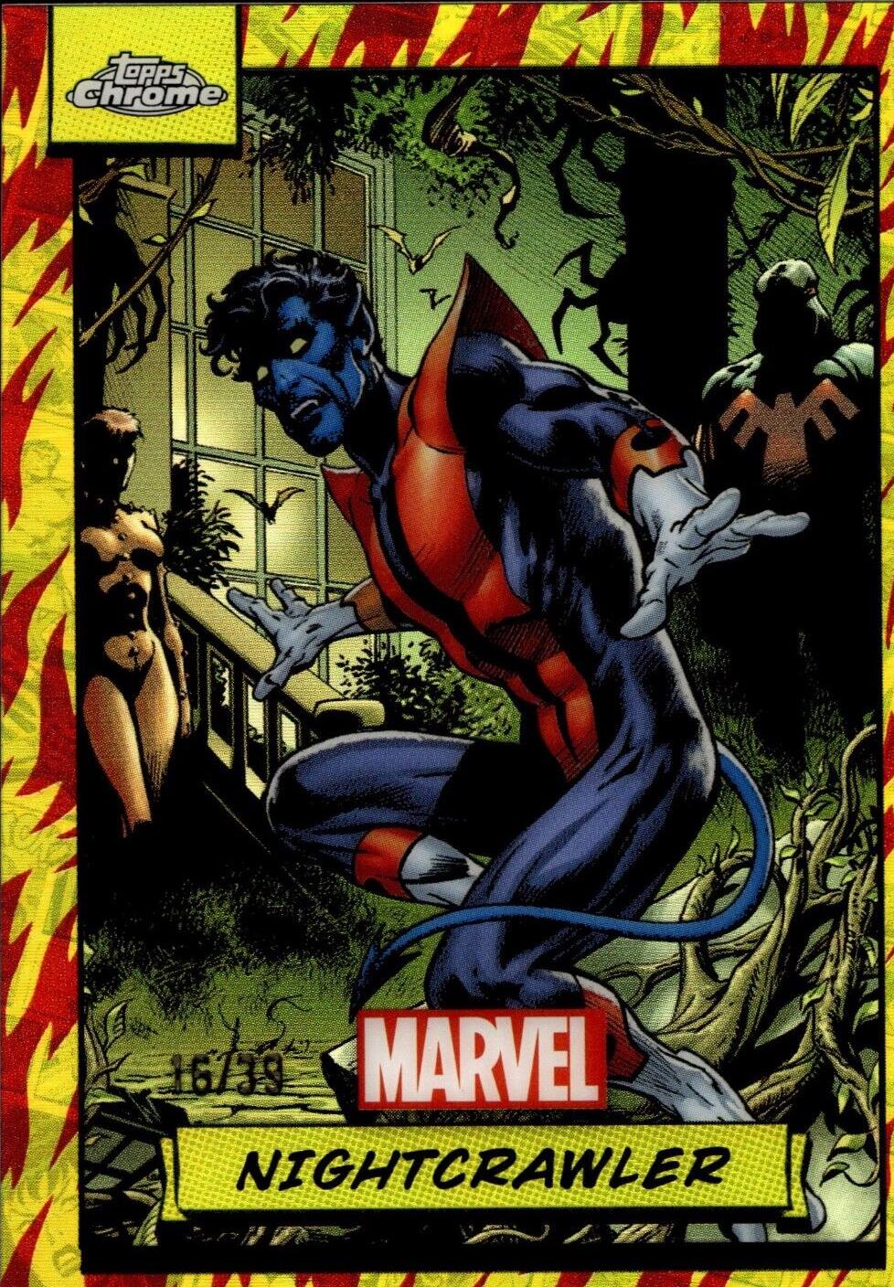 2024 Topps Chrome Nightcrawler [Human Torch Refractor] #83 card