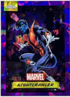 2024 Topps Chrome Nightcrawler [Purple Sapphire] #83 card