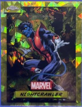 2024 Topps Chrome Nightcrawler [Yellow Sapphire] #83 card
