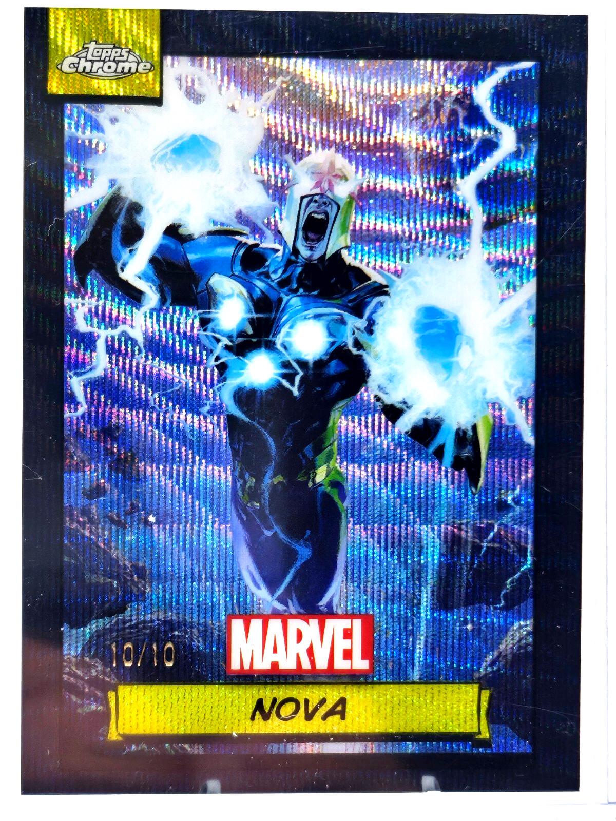 2024 Topps Chrome Nova [Black Wave] #143 card
