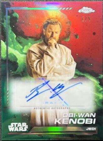 2024 Topps Chrome Obi-Wan Kenobi [Dathomir Red Refractor] #67 card