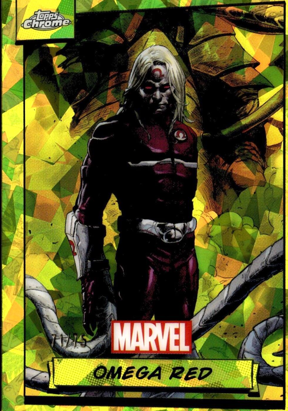 2024 Topps Chrome Omega Red [Red Sapphire] #131 card