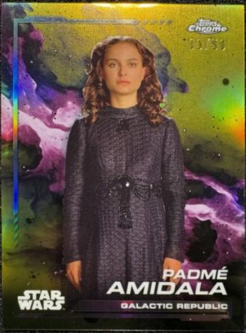 2024 Topps Chrome Padme Amidala [Gold Refractor] #130 card