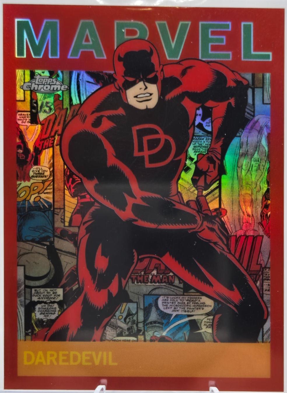 2024 Topps Chrome Patrimony Daredevil 1964 #TP-8 card
