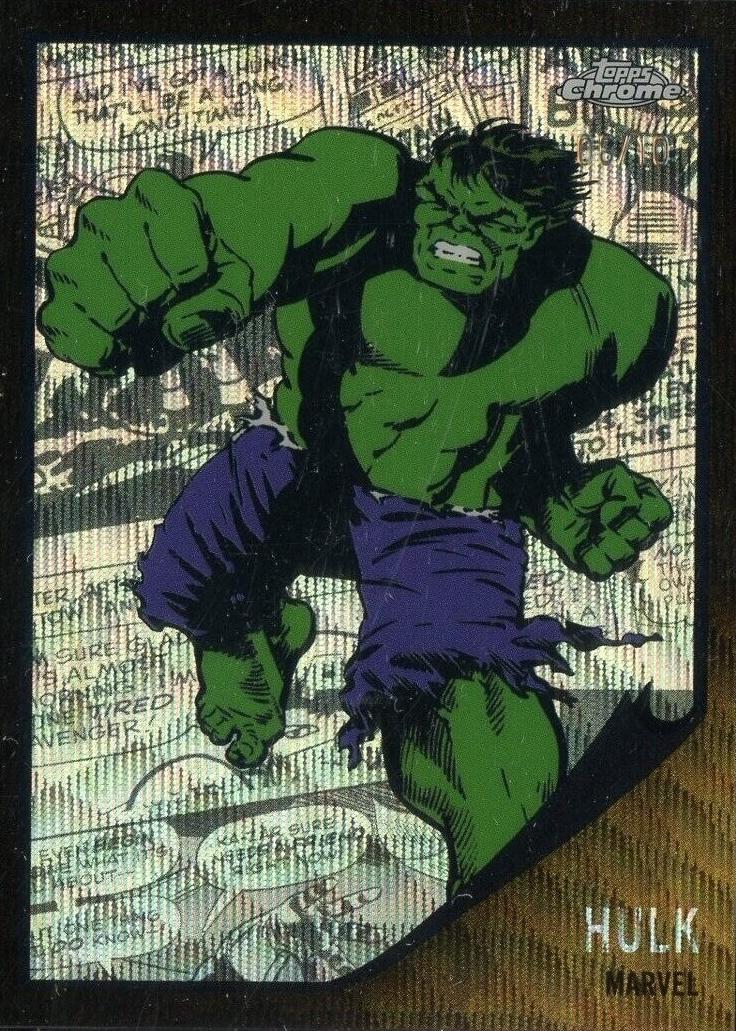 2024 Topps Chrome Patrimony Hulk 1962 [Black Wave] #TP-4 card