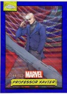 2024 Topps Chrome Professor Xavier [Blue Wave] #149 card