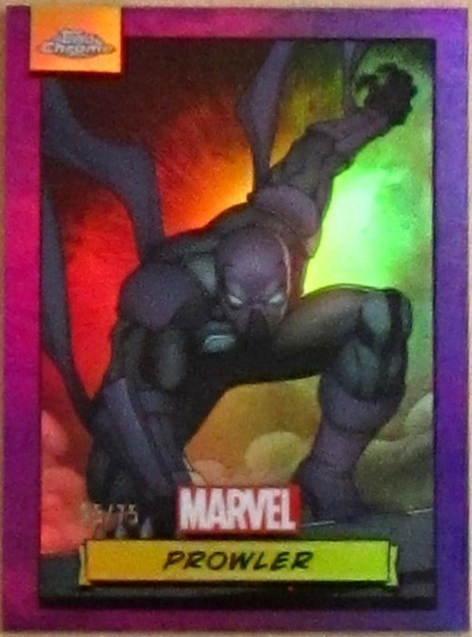 2024 Topps Chrome Prowler [Purple Refractor] #126 card