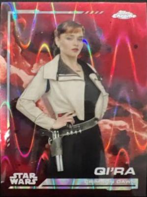 2024 Topps Chrome Qi'ra #150 card