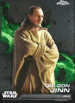 2024 Topps Chrome Qui-Gon Jinn #128 card