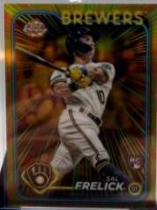 2024 Topps Chrome Radiating Rookies Sal Frelick #RR-2 card