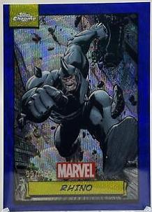 2024 Topps Chrome Rhino [Blue Wave] #69 card