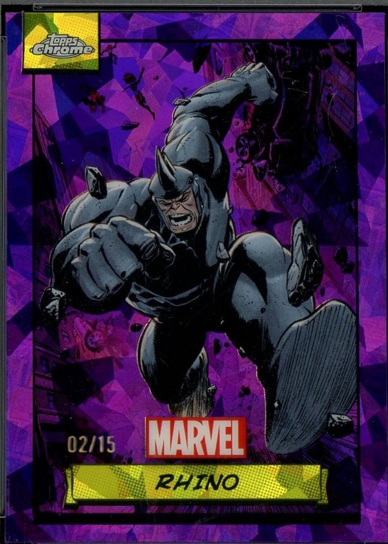 2024 Topps Chrome Rhino [Purple Sapphire] #69 card