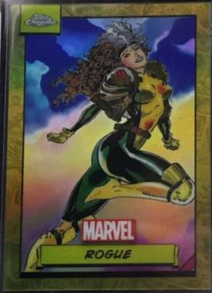 2024 Topps Chrome Rogue [Gold Refractor] #96 card