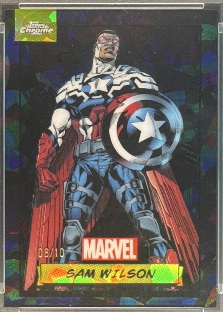 2024 Topps Chrome Sam Wilson [Black Sapphire] #23 card