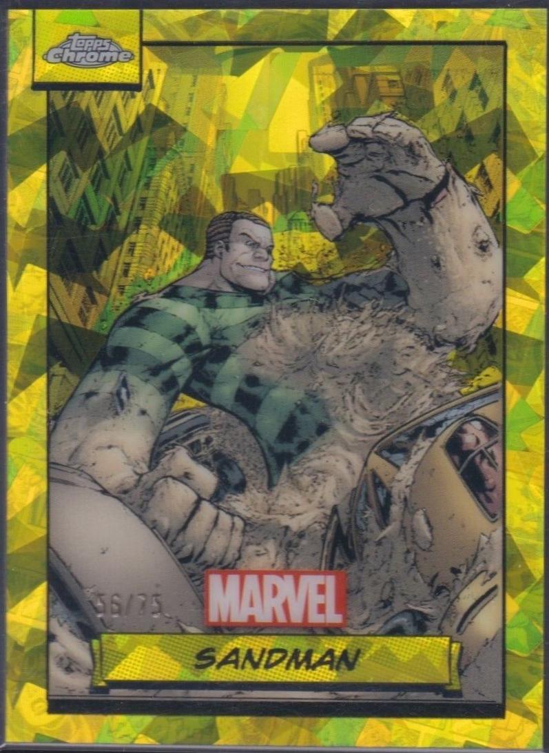 2024 Topps Chrome Sandman [Yellow Sapphire] #144 card