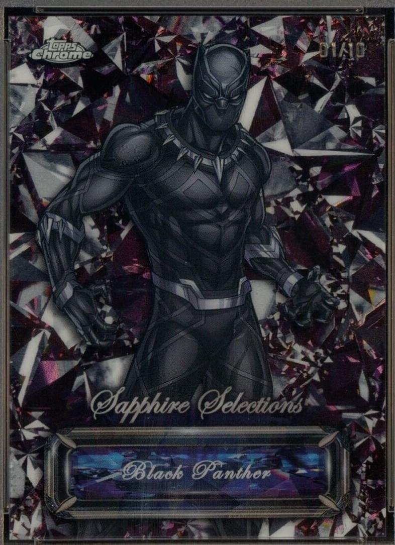 2024 Topps Chrome Sapphire Selections Black Panther [Black] #SS-5 card