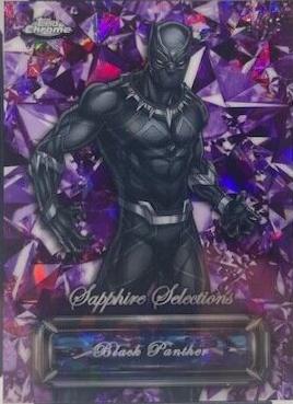 2024 Topps Chrome Sapphire Selections Black Panther [Purple] #SS-5 card