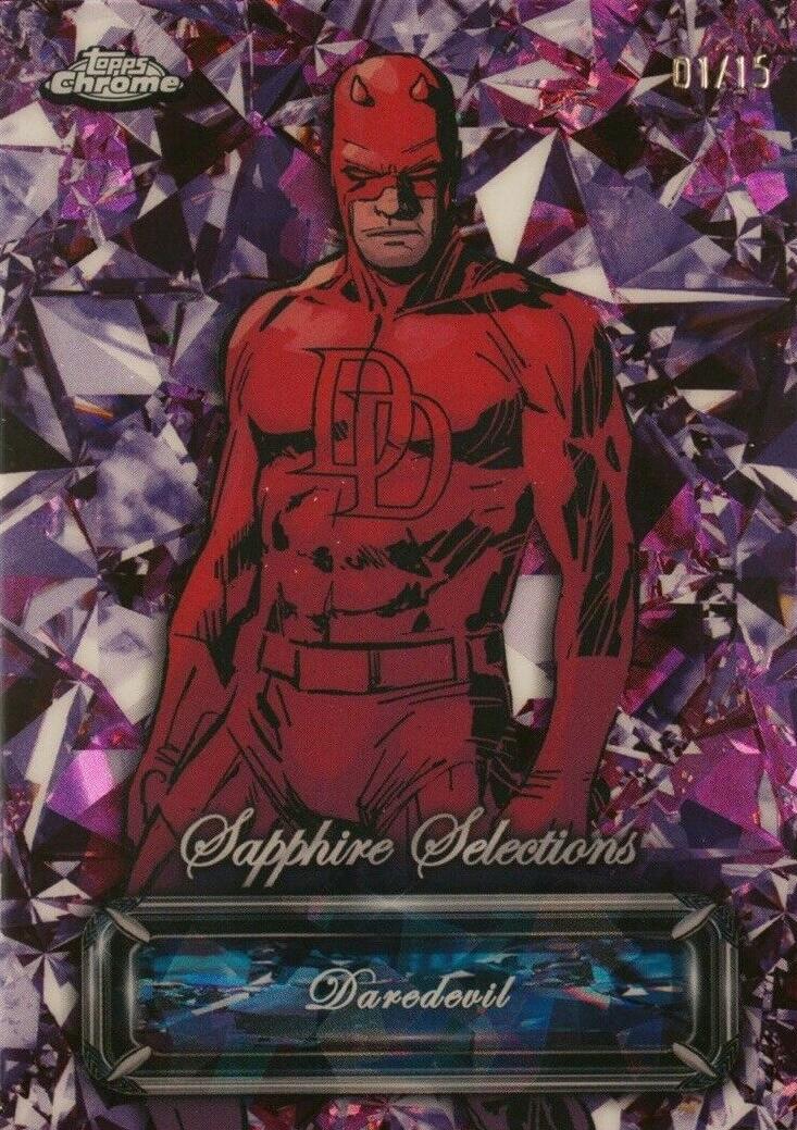 2024 Topps Chrome Sapphire Selections Daredevil [Purple] #SS-8 card